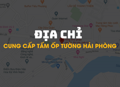 Tấm ốp tường Wallux tại Hải Phòng