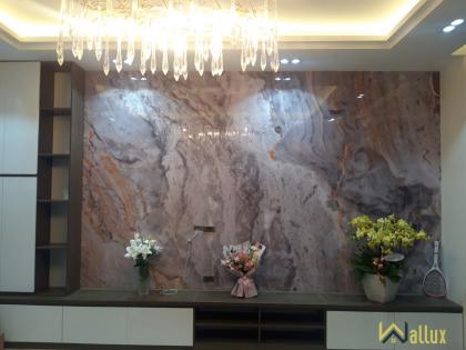 Tấm ốp tường tráng gương vân đá - Bùng nổ xu hướng trang trí nội thất 2021