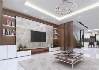 5 Kiểu trang trí vách ốp nhựa giả đá hot nhất 2021