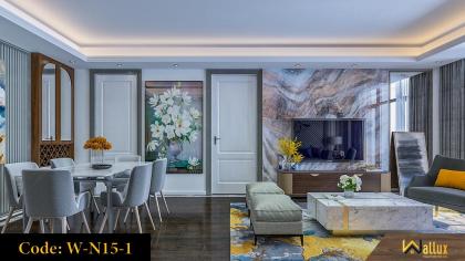 Trang trí phòng khách mang bản sắc riêng với tấm ốp tường tráng gương 3D