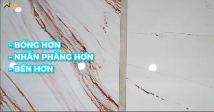 Vẫn là tấm đá pvc tráng gương – Nhưng cao cấp hơn, đẹp hơn, và sang hơn