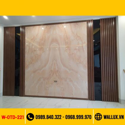 vách pvc giả đá wallux