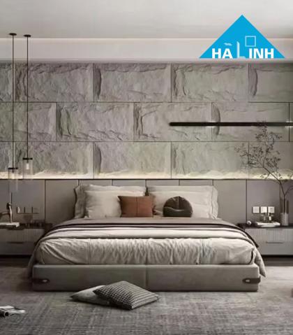 Thi công tấm PU giả đá Wallux này có đơn giản không nhỉ?