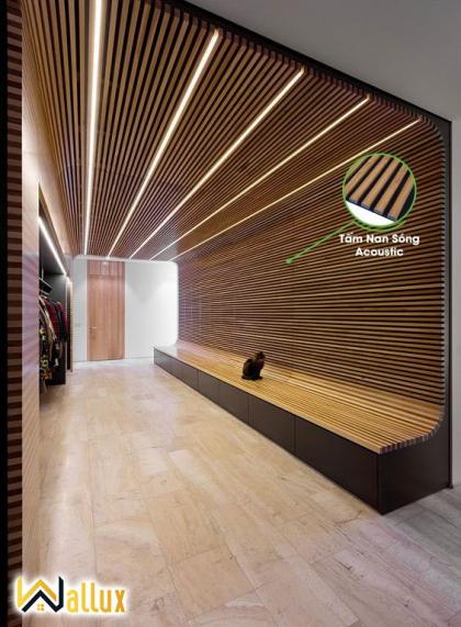 Những điều bạn chưa biết về tấm nan sóng tiêu âm acoustic Wallux