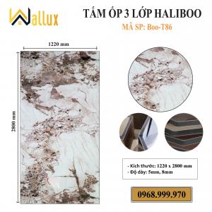 TẤM ỐP TƯỜNG 3 LỚP HALIBOO Boo T86