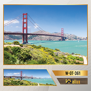 Bức tranh ốp tường thương hiệu Wallux