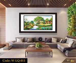 Bức tranh treo tường thương hiệu Wallux