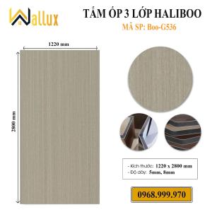 TẤM ỐP TƯỜNG 3 LỚP HALIBOO BOO - G536