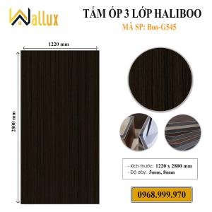 TẤM ỐP TƯỜNG 3 LỚP HALIBOO BOO - G545
