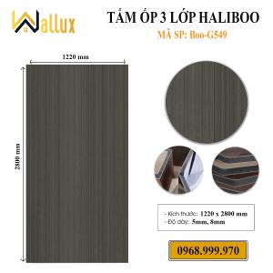 TẤM ỐP TƯỜNG 3 LỚP HALIBOO BOO - G549