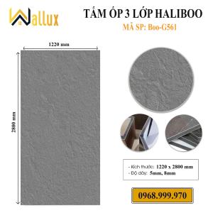 TẤM ỐP TƯỜNG 3 LỚP HALIBOO BOO - G561
