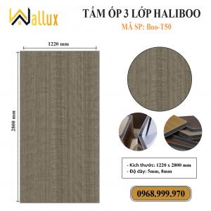 TẤM ỐP TƯỜNG 3 LỚP HALIBOO Boo T50