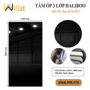 TẤM ỐP TƯỜNG 3 LỚP HALIBOO Boo  K34 PET