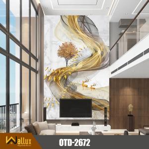 Tấm nhựa giả đá bóng gương W-OTD-2672