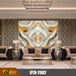 Tấm nhựa giả đá bóng gương W-OTD-2682