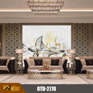 Tấm nhựa giả đá bóng gương W-OTD-2778