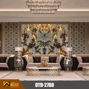 Tấm nhựa giả đá bóng gương W-OTD-2788