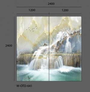 PVC vân đá 2.4x2.4m W-OTD-641