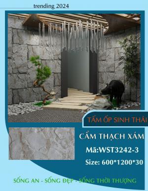 Tấm Ốp Sinh Thái Decor Wallux Cẩm Thạch Xám