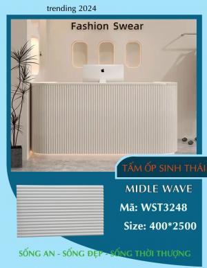 Tấm Ốp Sinh Thái Decor Wallux Midle Wave Thô