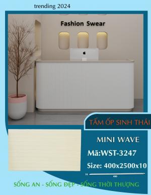 Tấm Ốp Sinh Thái Decor Wallux Mini Wave Thô