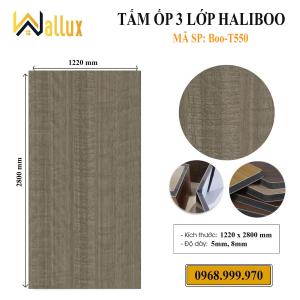 TẤM ỐP TƯỜNG 3 LỚP HALIBOO BOO - T550