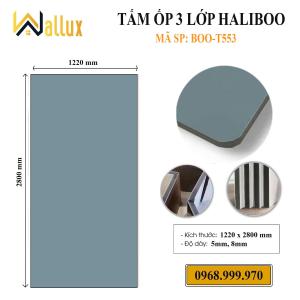 TẤM ỐP TƯỜNG 3 LỚP HALIBOO BOO - T553