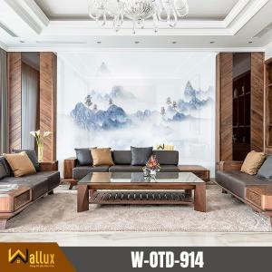 Tranh Đá Tráng Gương Wallux W-OTD-914