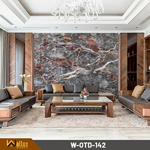 Tấm ốp tường tráng gương vân đá