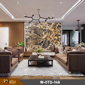 Tấm ốp tường tráng gương vân đá