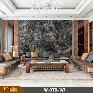 Tấm ốp tường tráng gương vân đá