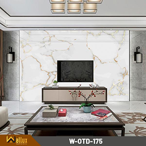 Tấm ốp tường tráng gương vân đá