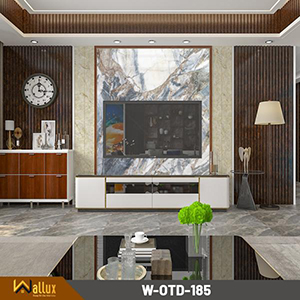 Tấm ốp tường tráng gương vân đá