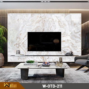 Tấm ốp tường tráng gương vân đá