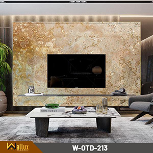 Tấm ốp tường tráng gương vân đá