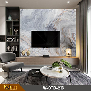 Tấm ốp tường tráng gương vân đá