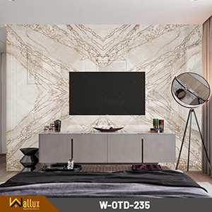 Tấm ốp tường tráng gương vân đá