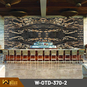 Tấm ốp tường tráng gương vân đá