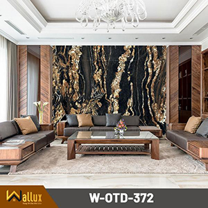 Tấm ốp tường tráng gương vân đá