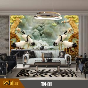 Tranh thiên nhiên đá bóng gương TN-01