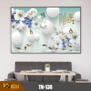 Tranh thiên nhiên bóng gương TN-138