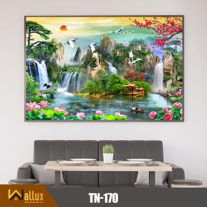 Tranh thiên nhiên bóng gương TN-170