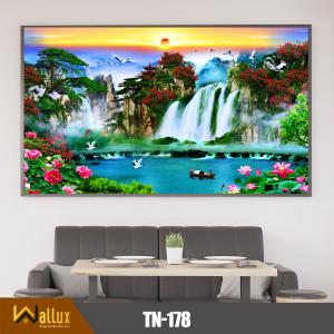 Tranh thiên nhiên bóng gương TN-178