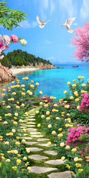 Trang thiên nhiên bóng gương TN-80