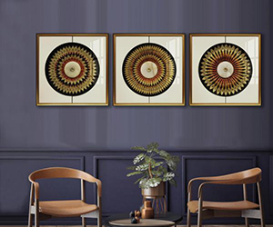 tranh ánh kim cao cấp trừu tượng