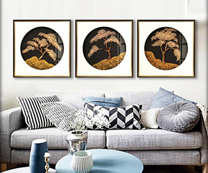 tranh ánh kim tùng trường thọ