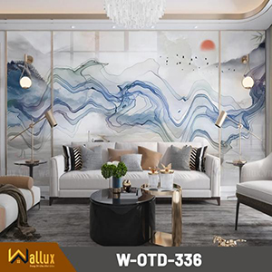 tranh đá tráng gương