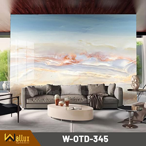 tranh đá tráng gương