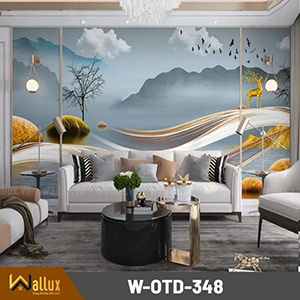 tranh đá tráng gương