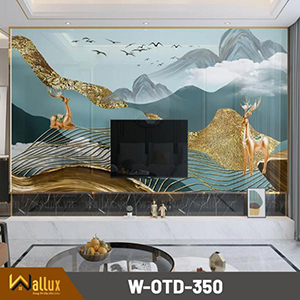 tranh đá tráng gương